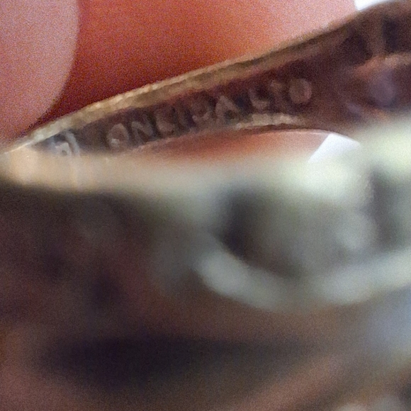 Vintage Spoon Ring Roger's size 7 - Picture 5 of 5